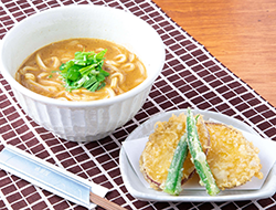 さつま芋天カレーうどん